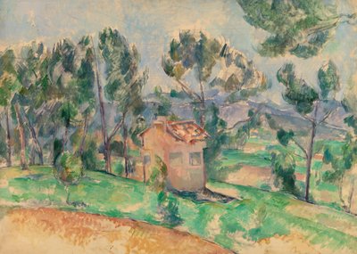 Hunting Cabin in Provence, 1888-90 by Paul Cézanne